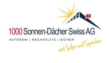 Logo 1000 Sonnen-Dächer Swiss AG_